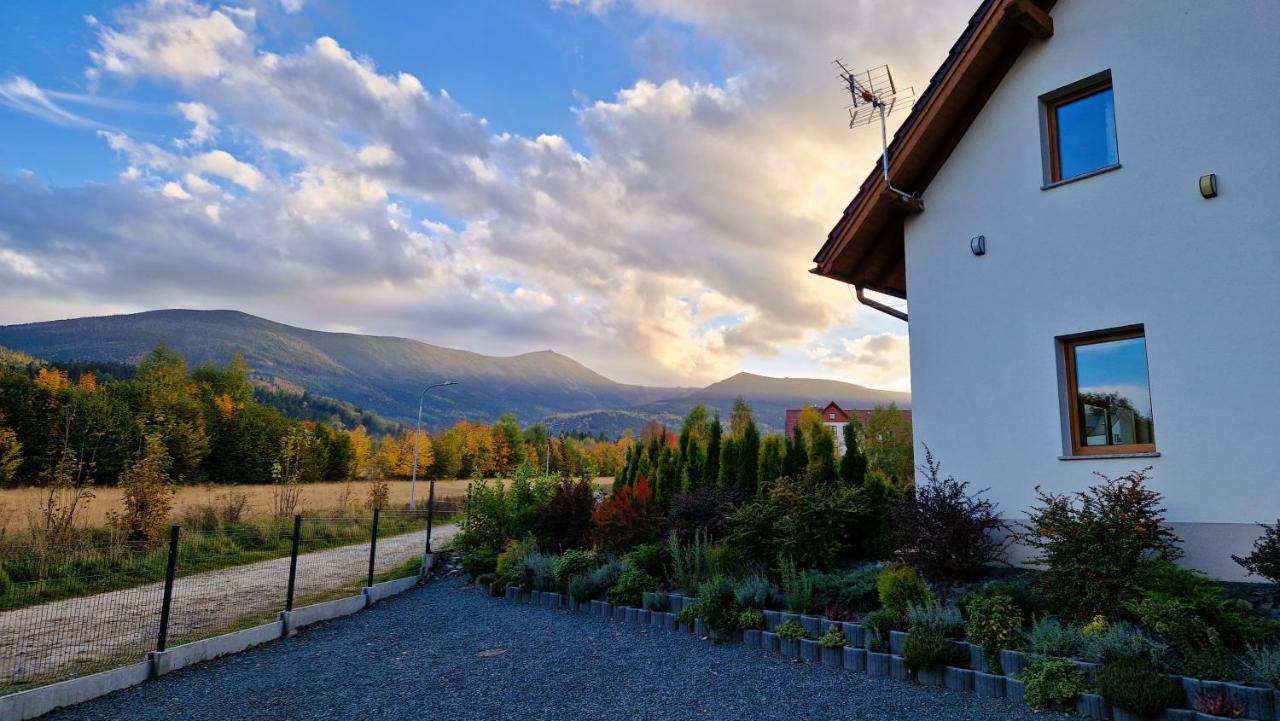 Widokowo - Domki Z Widokiem Na Sniezke Z Jacuzzi I Sauna Karpacz Kültér fotó