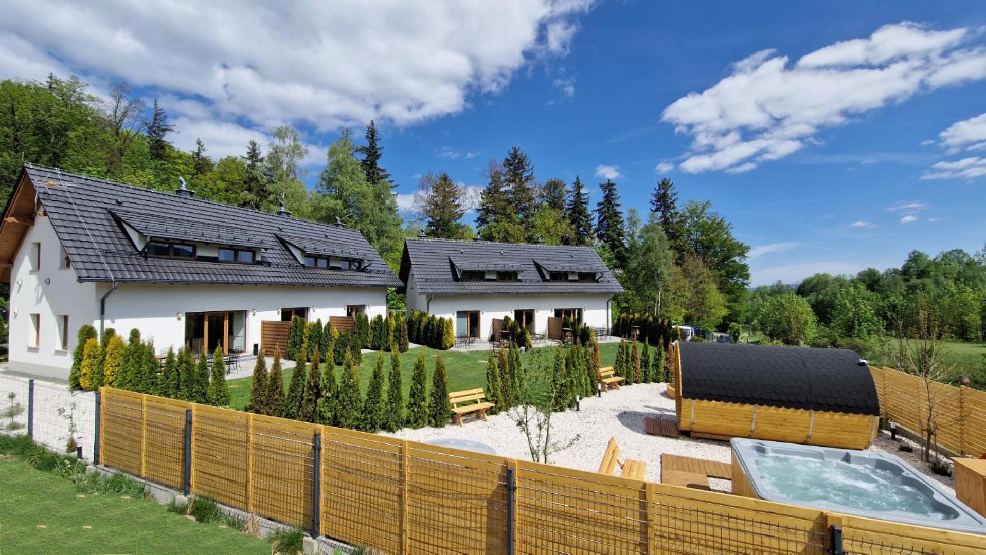 Widokowo - Domki Z Widokiem Na Sniezke Z Jacuzzi I Sauna Karpacz Kültér fotó