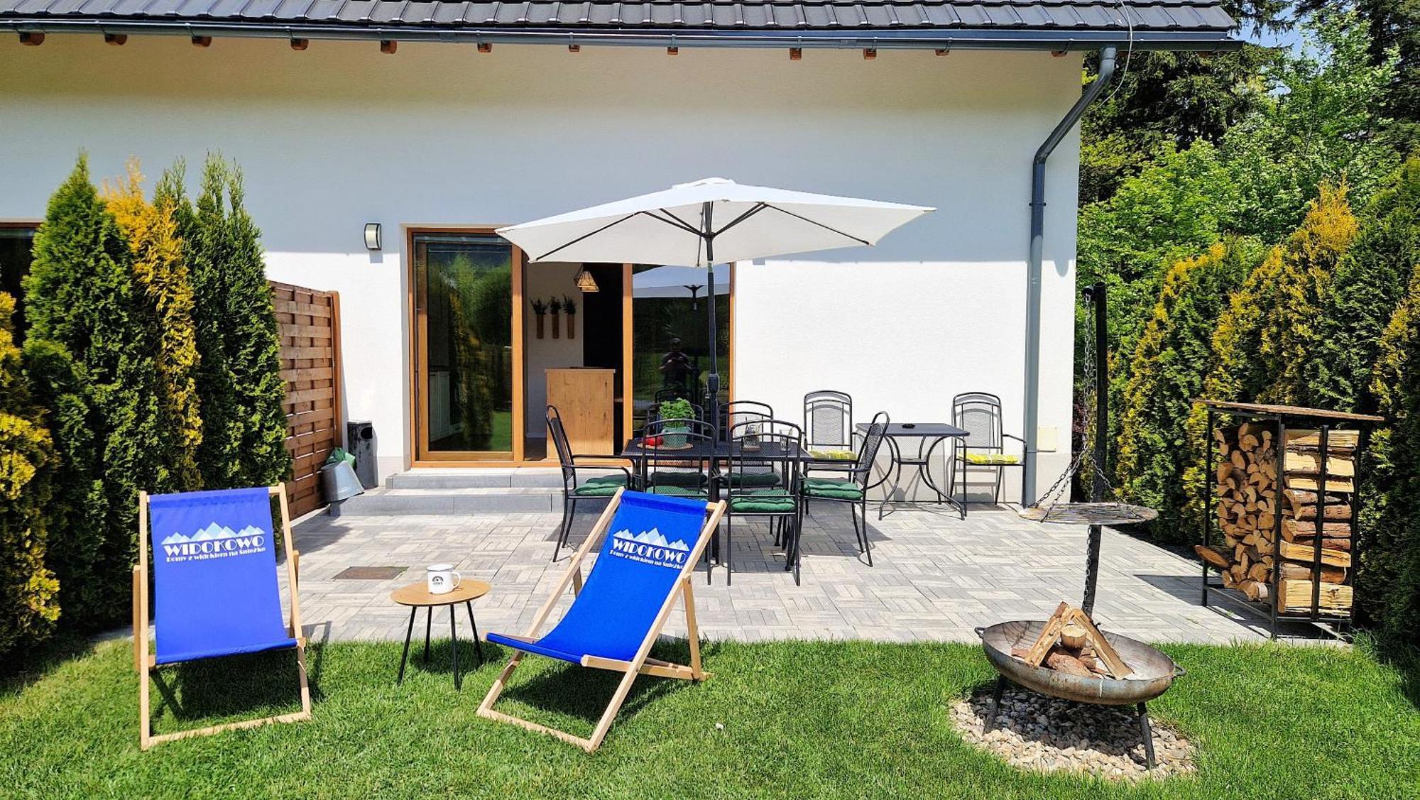Widokowo - Domki Z Widokiem Na Sniezke Z Jacuzzi I Sauna Karpacz Kültér fotó