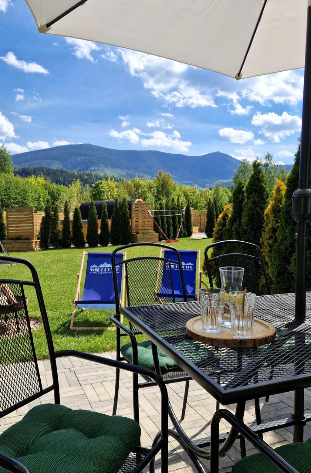 Widokowo - Domki Z Widokiem Na Sniezke Z Jacuzzi I Sauna Karpacz Kültér fotó